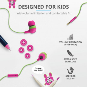  Trust Buddi Kids Mic Pink 10