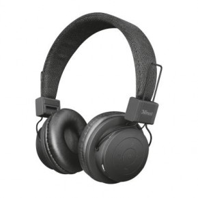  Trust Leva Wireless Over-Ear Mic Black (21754)