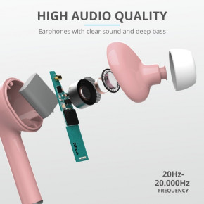  Trust Nika Touch True Wireless Mic Pink 12