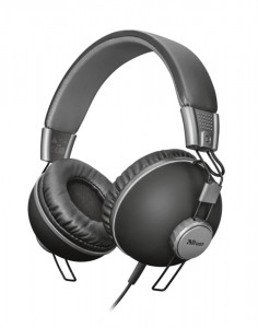  Trust Noma Over-Ear Matte Black (22578)