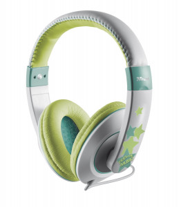  Trust Sonin Kids Over-Ear Grey / Green (19558)