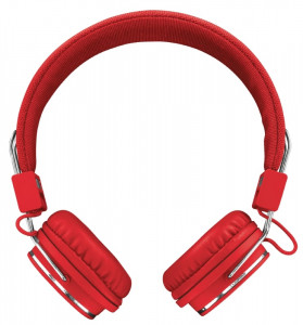  Trust Ziva On-Ear Mic Red 3