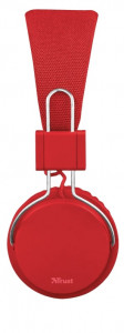  Trust Ziva On-Ear Mic Red 4