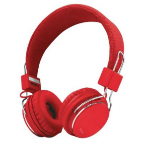  Trust Ziva On-Ear Mic Red (21822)