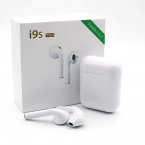  Bluetooth    V5.0 I9S TWS White