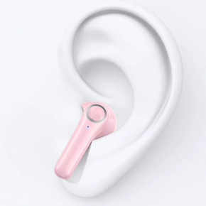  Usams BU12 TWS Bluetooth 5.1 Pink (BHUBU04) 5