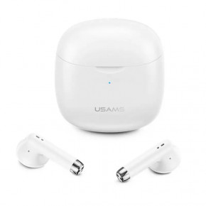   Usams -IA04 TWS Earbuds IA Series Bluetooth 5.0 White (BHUIA02) (1)