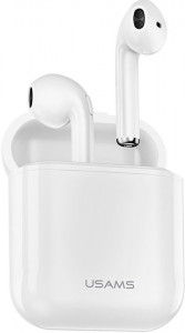  Usams Dual Wireless Bluetooth Sereo Headset White