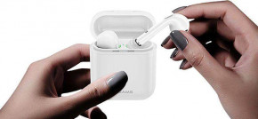  Usams Dual Wireless Bluetooth Sereo Headset White 3