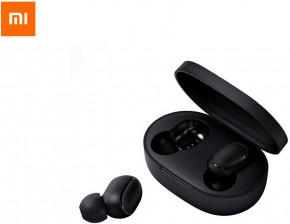    Bluetooth Xiaomi Mi True Earbuds Basic S Black (ZBW4502GL)