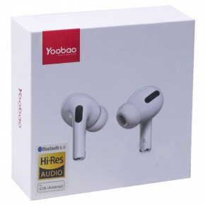  Bluetooth Yoobao Airpods Pro TWS White (BS-000068674) 3