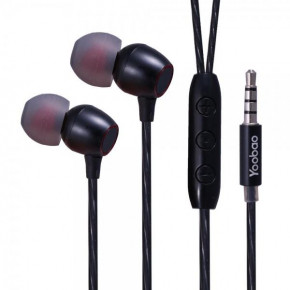  Yoobao YBL3 Wire Earphone Black (BS-000068149)