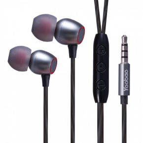  Yoobao YBL3 Wire Earphone Gun Metal (BS-000068149)