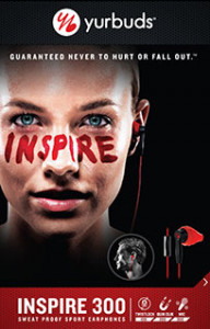    Yurbuds Inspire 300 Black (YBIMINSP03BLK) 3