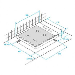   BEKO HII64201FHT 3