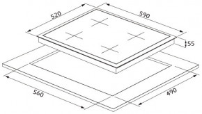   Fabiano FHG 28-44 VGH White Glass 4