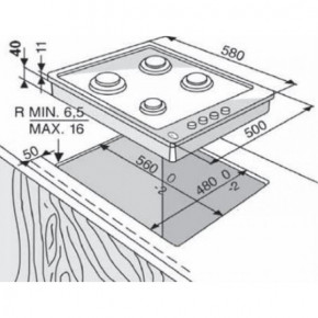   Indesit PAA 642 (IX)/IEE 3