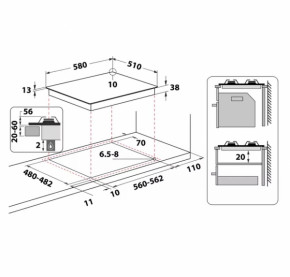    INDESIT THP 641 W/IX/I 6