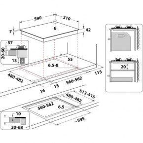   Whirlpool GOA6425/NB1 6