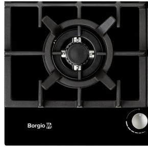   Borgio 6272-18 Black Glass FFD 4