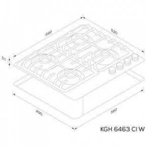   Kernau KGH 6463 CI W 3