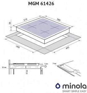   Minola MGM 61426 WH 9