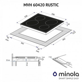   Minola MVH 60420 GBL Rustic 5