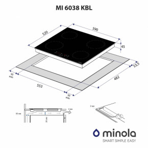    Minola MI 6038 KBL 8