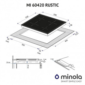    Minola MI 60420 GBL RUSTIC 9