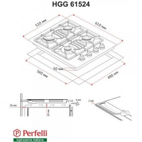   Perfelli HGG 61524 BL 9