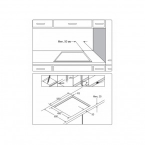   Samsung NZ64T3516AK/WT 4