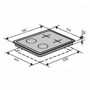   Ventolux HG622 B9G CS (BK) 9