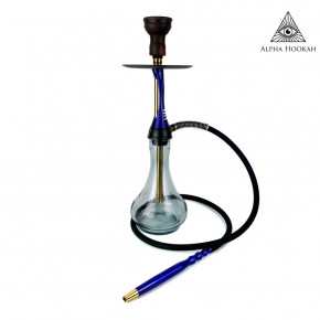  Alpha Hookah Model S Dark Blue  