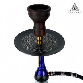  Alpha Hookah Model S Dark Blue   4