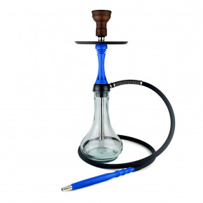  Alpha Hookah Model X Blue Matt   3