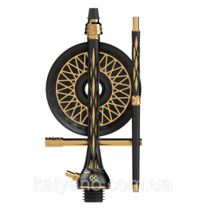  Blade Hookah One M Black Gold - 3