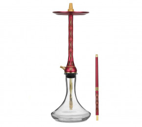  Blade Hookah One M Red Gold  