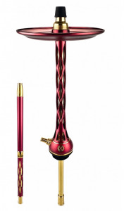  Blade Hookah One M Red Gold   4