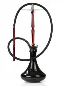  Cascade Hookah  Modern   SS 05  - Red,  - Black()