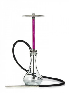  Sky Hookah  Epox Pink   Drop Tr