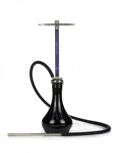  Sky Hookah  Epox Purple   Drop Black