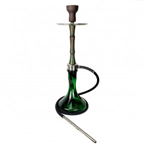  Totem Hookah Idol Green Burn  Craft Green-Black