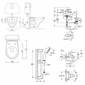     Grohe Mega Bundle 39400MB0 4