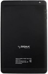  Sigma Mobile X-style Tab A104 Black 3