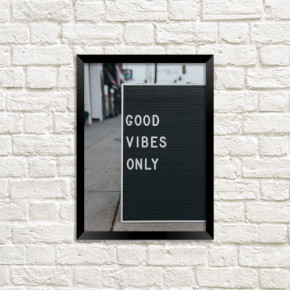    A3 Good vibes only MT3_ART025_BL