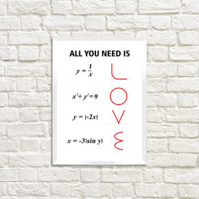    A3 All you need is love WMT3_19L001