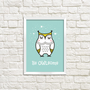    A4 Be OWL some WMT4_ART058_WH