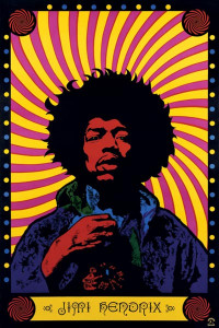  Jimi Hendrix Psychedelic