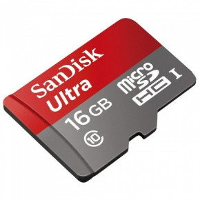   SanDisk Ultra microSD HC UHS-I 16GB Class 10 + SD-adapter (55500944) 3