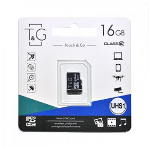   MicroSDHC 16GB UHS-I Class 10 T&G